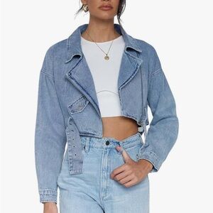 Cropped Denim jacket